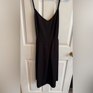 Chic Black Strapless Dress